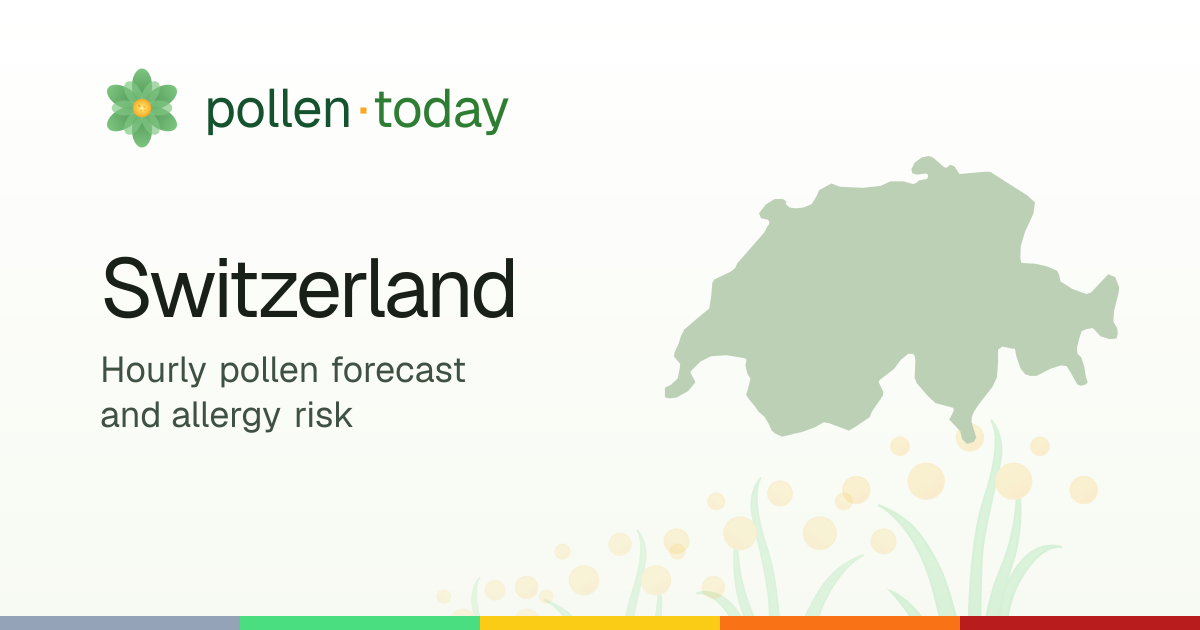 Pollen Forecast Switzerland — Cities & Allergy Risk